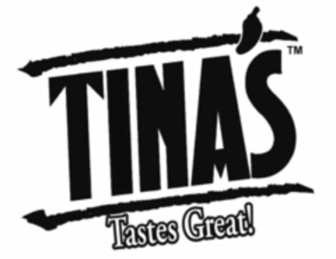 TINA'S TASTES GREAT! Logo (USPTO, 14.12.2009)