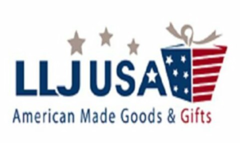 LLJ USA AMERICAN MADE GOODS & GIFTS Logo (USPTO, 01/24/2010)