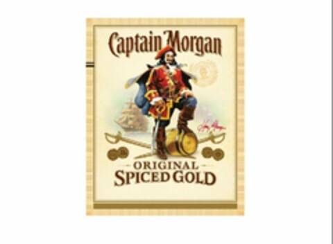 CAPTAIN MORGAN ORIGINAL SPICED GOLD HENRY MORGAN Logo (USPTO, 05/14/2010)