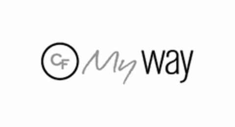 CF MY WAY Logo (USPTO, 10.12.2010)