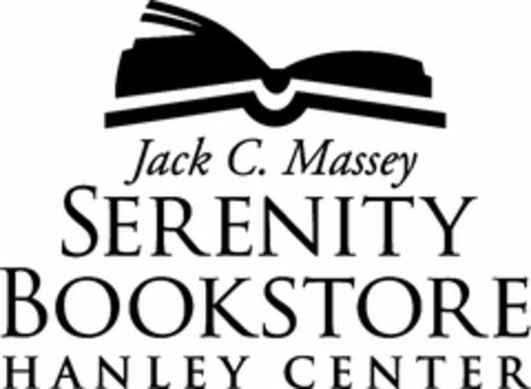 JACK C. MASSEY SERENITY BOOKSTORE HANLEY CENTER Logo (USPTO, 17.12.2010)