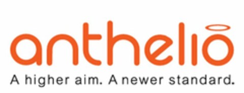 ANTHELIO A HIGHER AIM. A NEWER STANDARD. Logo (USPTO, 07.02.2011)