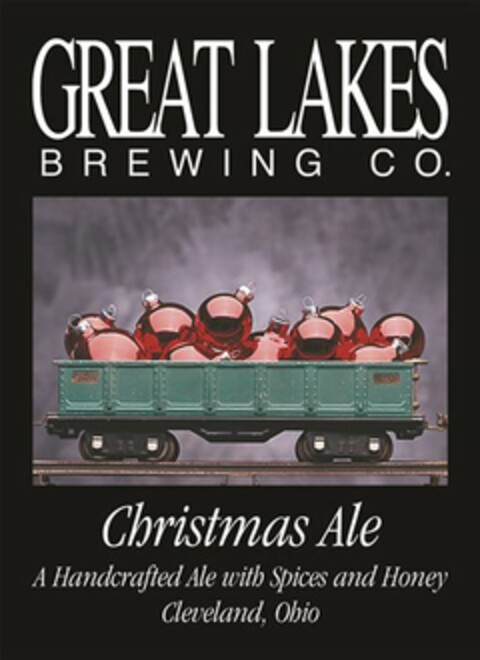 GREAT LAKES BREWING CO. CHRISTMAS ALE A HANDCRAFTED ALE WITH SPICES AND HONEY CLEVELAND, OHIO Logo (USPTO, 09/29/2011)