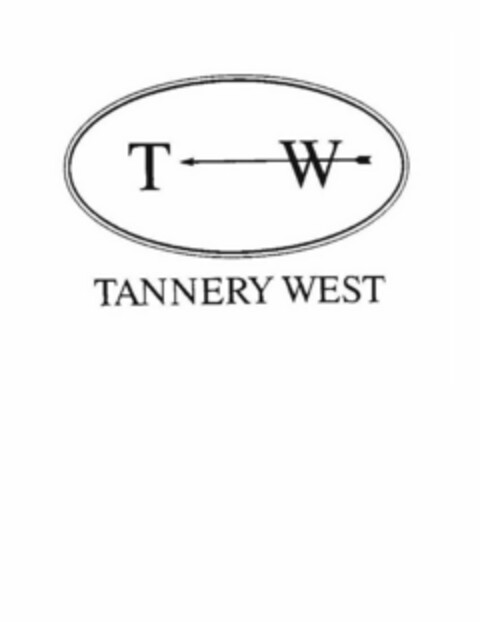 T W TANNERY WEST Logo (USPTO, 18.11.2011)