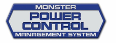 MONSTER POWER CONTROL MANAGEMENT SYSTEM Logo (USPTO, 11/22/2011)