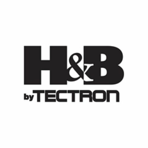 H & B BY TECTRON Logo (USPTO, 01.07.2013)