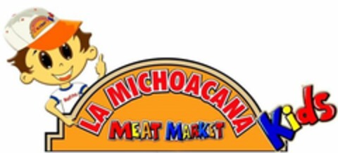 LA MICHOACANA MEAT MARKET KIDS RAFITA Logo (USPTO, 04/24/2014)