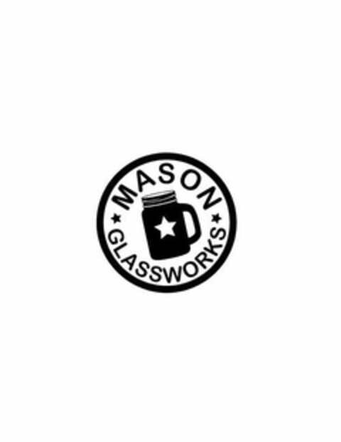 MASON GLASSWORKS Logo (USPTO, 06/12/2014)