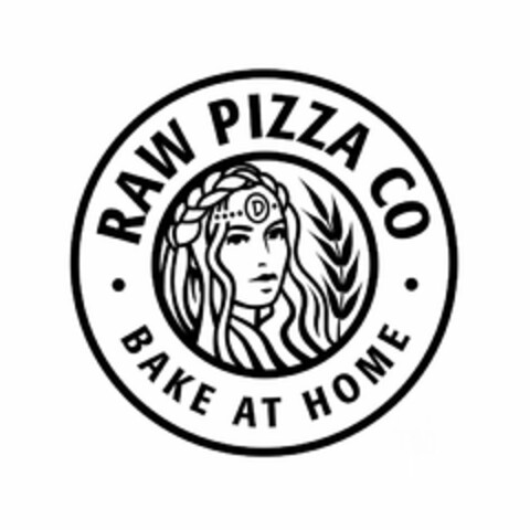 ·  RAW PIZZA CO · BAKE AT HOME D Logo (USPTO, 30.03.2015)