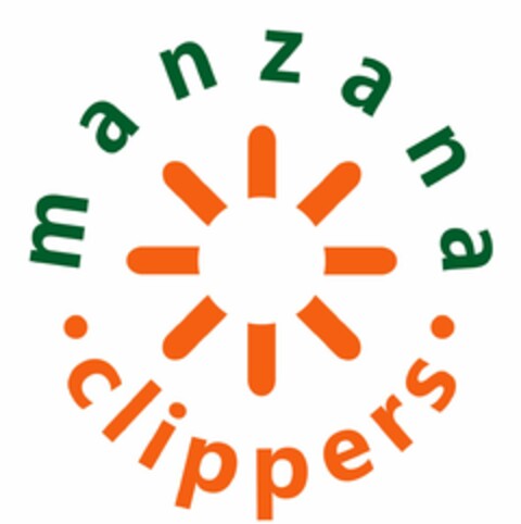 MANZANA CLIPPERS Logo (USPTO, 14.01.2016)