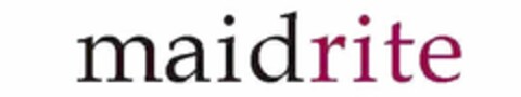 MAIDRITE Logo (USPTO, 29.06.2016)