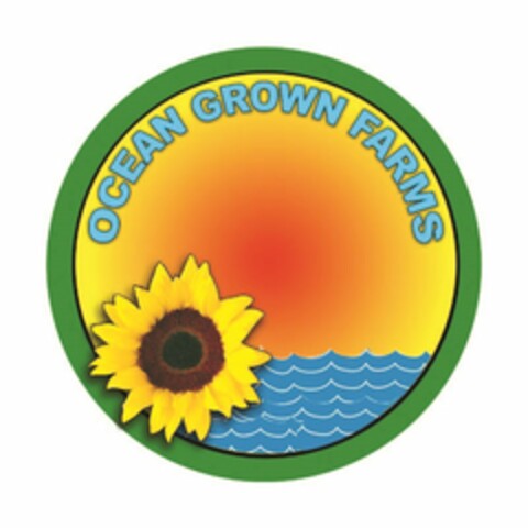 OCEAN GROWN FARMS Logo (USPTO, 03/06/2017)