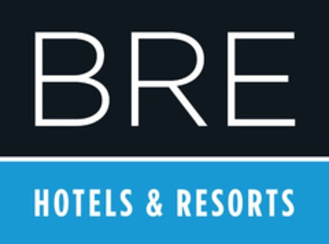 BRE HOTELS & RESORTS Logo (USPTO, 05.06.2017)