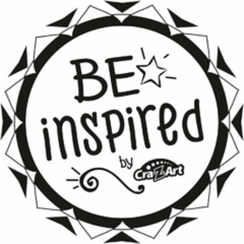 BE INSPIRED BY CRA-Z-ART Logo (USPTO, 20.09.2017)