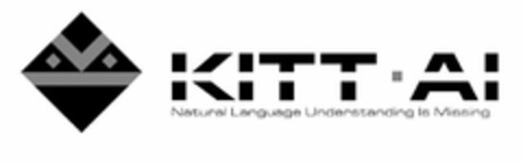 KITT·AI NATURAL LANGUAGE UNDERSTANDING IS MISSING Logo (USPTO, 11/07/2017)