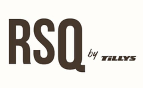 RSQ BY TILLYS Logo (USPTO, 30.01.2018)