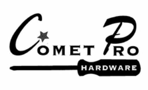 COMET PRO HARDWARE Logo (USPTO, 11.05.2018)