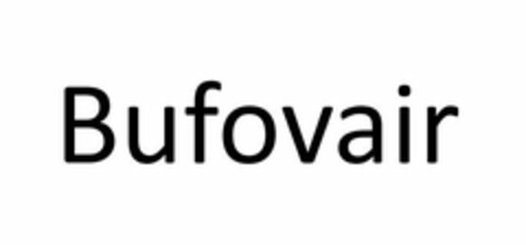 BUFOVAIR Logo (USPTO, 29.07.2018)