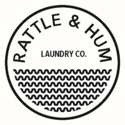 RATTLE & HUM LAUNDRY CO. Logo (USPTO, 17.08.2018)