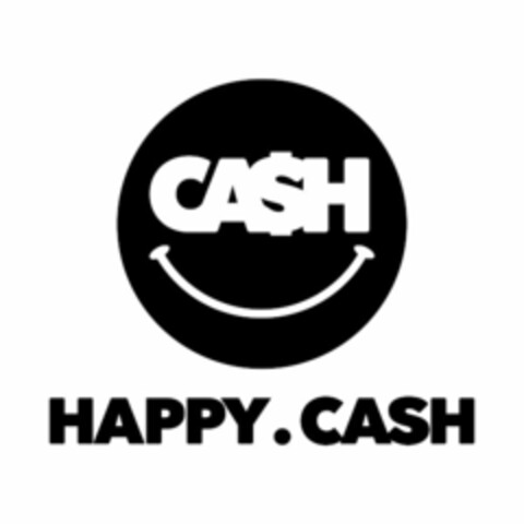 CASH HAPPY.CASH Logo (USPTO, 03.10.2018)