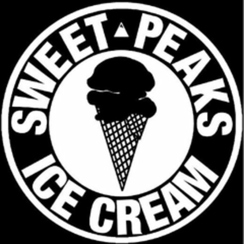 SWEET PEAKS ICE CREAM Logo (USPTO, 10/18/2018)