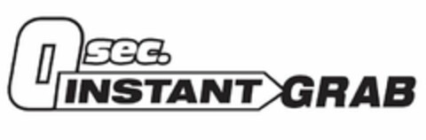 0 SEC. INSTANT GRAB Logo (USPTO, 04/16/2019)