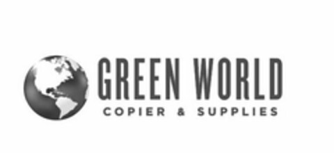 GREEN WORLD COPIER & SUPPLIES Logo (USPTO, 17.10.2019)