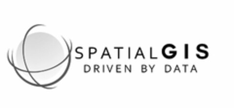 SPATIALGIS DRIVEN BY DATA Logo (USPTO, 04/29/2020)