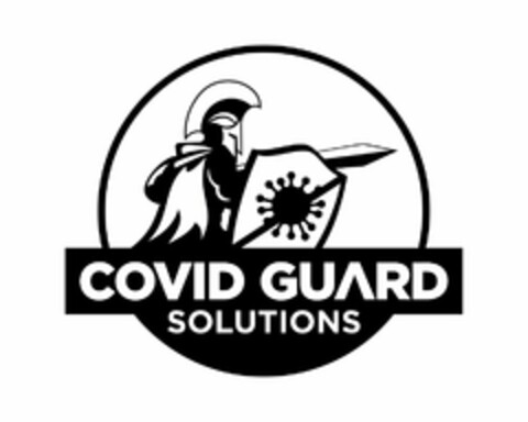 COVID GUARD SOLUTIONS Logo (USPTO, 23.07.2020)