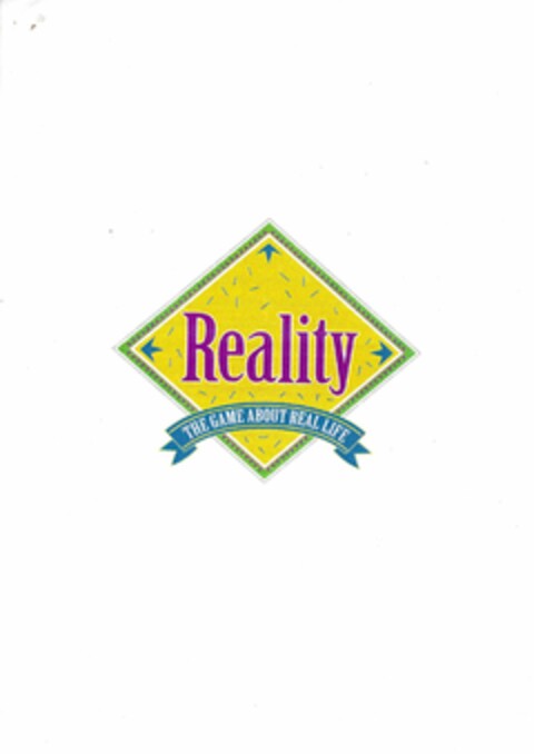 REALITY: THE GAME ABOUT REAL LIFE Logo (USPTO, 08/25/2020)