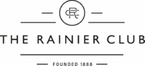 RC THE RAINIER CLUB FOUNDED 1888 Logo (USPTO, 09/14/2020)