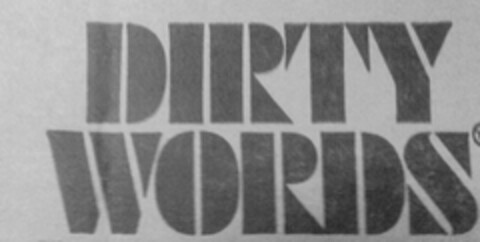 DIRTY WORDS Logo (USPTO, 09.01.2009)