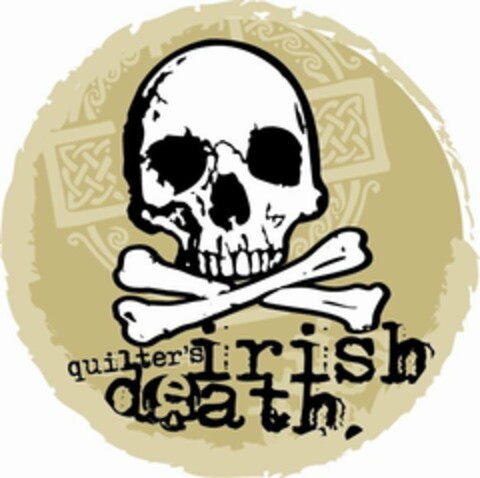 QUILTER'S IRISH DEATH. Logo (USPTO, 08/10/2009)