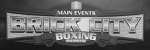 MAIN EVENTS BRICK CITY BOXING SERIES Logo (USPTO, 23.03.2010)