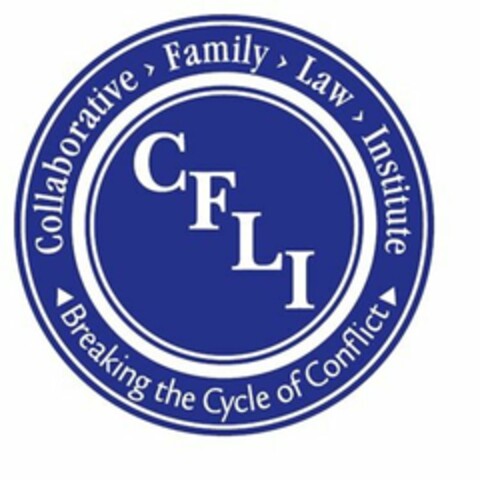 COLLABORATIVE ) FAMILY ) LAW ) INSTITUTE CFLI BREAKING THE CYCLE OF CONFLICT Logo (USPTO, 04/20/2010)