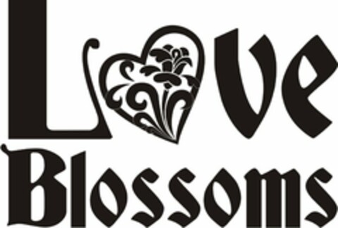 LOVE BLOSSOMS Logo (USPTO, 20.07.2010)