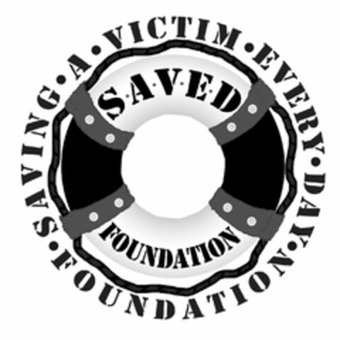 S · A · V · E · D FOUNDATION SAVING · A· VICTIM · EVERY · DAY· FOUNDATION Logo (USPTO, 08/13/2010)