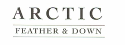 ARCTIC FEATHER & DOWN Logo (USPTO, 01.10.2010)