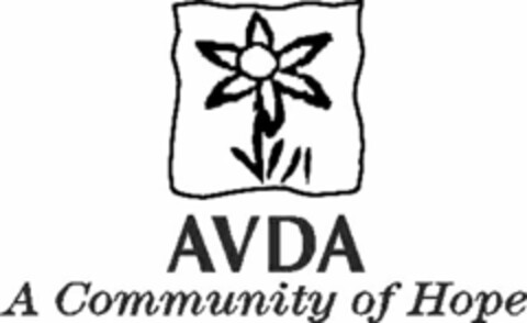 AVDA A COMMUNITY OF HOPE Logo (USPTO, 07.12.2010)