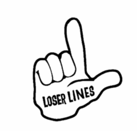 LOSER LINES Logo (USPTO, 09/14/2011)