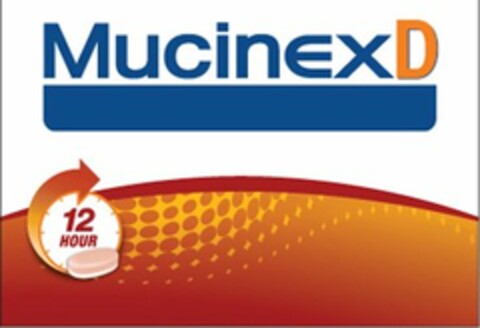 MUCINEX D 12 HOUR Logo (USPTO, 04.11.2011)