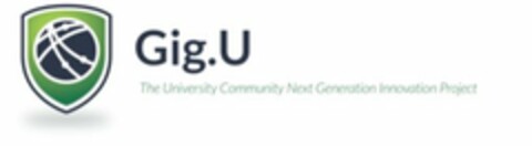 GIG.U THE UNIVERSITY COMMUNITY NEXT GENERATION INNOVATION PROJECT Logo (USPTO, 11/30/2011)