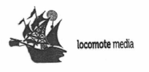 LOCOMOTE MEDIA Logo (USPTO, 10.08.2012)