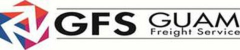 GFS GUAM FREIGHT SERVICE Logo (USPTO, 16.08.2012)