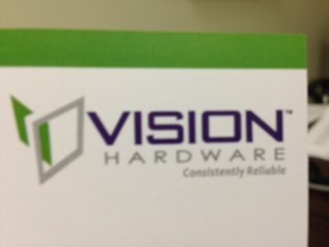 VISION HARDWARE CONSISTENTLY RELIABLE Logo (USPTO, 28.06.2013)