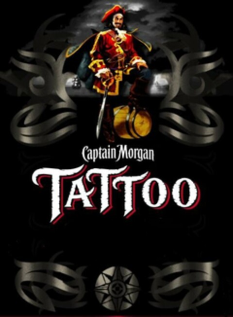 CAPTAIN MORGAN TATTOO Logo (USPTO, 07/26/2013)