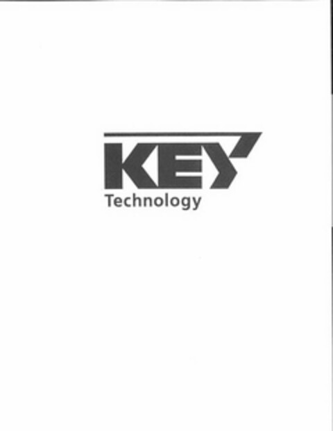 KEY TECHNOLOGY Logo (USPTO, 08/16/2013)