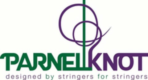PARNELLKNOT DESIGNED BY STRINGERS FOR STRINGERS Logo (USPTO, 09/06/2013)