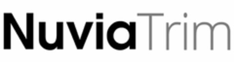 NUVIA TRIM Logo (USPTO, 03.02.2014)