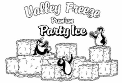 VALLEY FREEZE PREMIUM PARTY ICE Logo (USPTO, 03/12/2014)